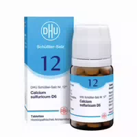 Dhu Schüßler Salz Nummer 12 Calcium Sulfuricum D6 Tabletten