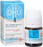 Dhu Schüssler Salz Nr 4 Kalium Chloratum D 6 Globuli 10 g Globuli
