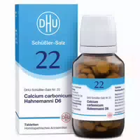 Schüßler Salze Biochemie Pflüger 22 Calcium Carbonic D 6 Tbl