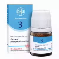 Dhu Schüssler Salz Nr 3 Ferrum Phosphoricum D 12 Globuli 10 g Globuli