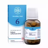 Dhu Schüßler Salz Nr 6 Kalium Sulfuricum D6 80 st Tabletten
