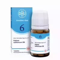 Dhu Schüßler Salz Nr 6 Kalium Sulfuricum D6 80 st Tabletten