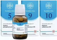 Dhu Schüßler Salze Kur mit dem Mineralsalz des Immunsystems Nr 3 6 7