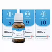 Dhu Schüssler Salze Kur mit Nr 5 9 10