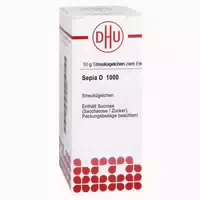 Sepia D 1000 Globuli 10 g