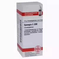 Spongia C 200 Globuli 10 g Globuli
