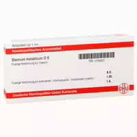 Dhu Stannum Metallicum D8 8 X 1 ml Ampullen