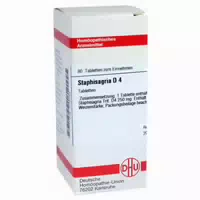 Staphisagria D 4 Tabletten 80 St Tabletten