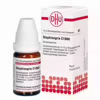 Staphisagria C 1000 Globuli 10 g Globuli