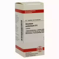 Strontium Carbonicum D 6 Tabletten 80 St Tabletten