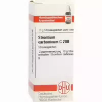 Strontium Carbonicum C 200 Globuli 10 G