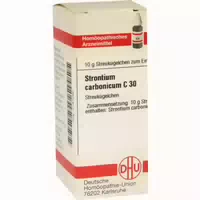 Strontium Carbonicum C 30 Globuli 10 G Globuli