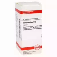 Strophanthus D 6 Tabletten 80 St Tabletten