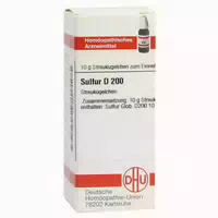 Sulfur D 200 Globuli 10 G
