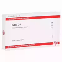 Sulfur D 6 Ampullen 8x1 Ml