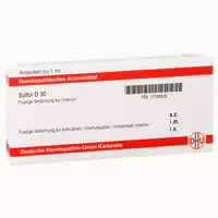 Dhu Phosphorud D30 8 X 1 ml Ampullen