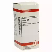 Sulfur D 4 Tabletten 80 St Tabletten