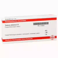 Tartarus Stibiatus D 6 Ampullen 8x1 ml