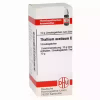 Thallium Aceticum D 6 Globuli 10 G Globuli