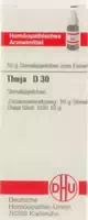 Thuja D 30 Globuli 10 g Globuli