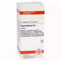 Thyreoidinum D 6 Tabletten 80 St Tabletten