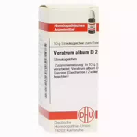 Veratrum Album D 2 Globuli 10 g Globuli