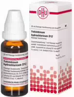 Dhu Yohimbinum Hydrochloricum D12 20 ml Lösung Dilution