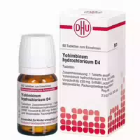 Yohimbinum Hydrochloricum D 4 80 st