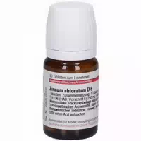 Zincum Chloratum D 6 Tabletten 80 st Tabletten