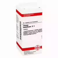 Zincum Metallicum D 3 Tabletten 80 St Tabletten
