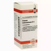 Dhu Zincum Valerianicum D4 10 g Globuli