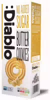 :diablo No Added Sugar Chocolate Cream Flavour Wafers