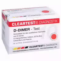 D Dimer Cleartest Vollblut Tvt Le Dic