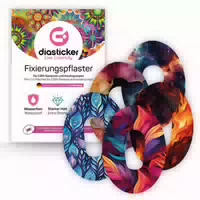 Diasticker Dexcom G6 Fixiertapes Colorful Collection