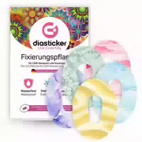 Diasticker Dexcom G6 Fixiertapes Cotton Candy Collection
