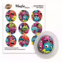 Diasticker Dexcom G7 Stickerset Monster Mania