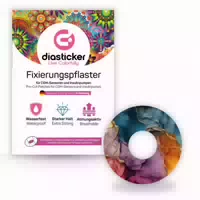 Diasticker Freestyle Libre 3 3 Plus Fixiertapes Colorful Smoke