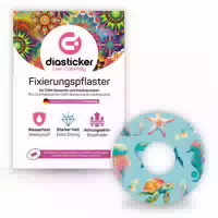 Diasticker Freestyle Libre 3 3 Plus Fixiertapes Sea Animals
