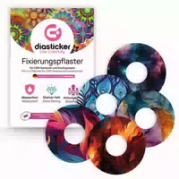 Diasticker Freestyle Libre 3 3 Plus Fixiertapes Mix Paket Colorful