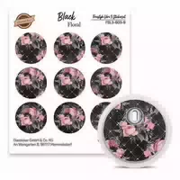 Diasticker Freestyle Libre 3 3 Plus Sticker Black Floral