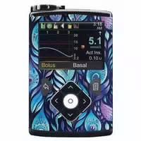 Diasticker Minimed Sticker Inkl Clip 600 700er Serie Batik Peacock