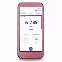 Diasticker Omnipod 5 Sticker Rosa Glitzer
