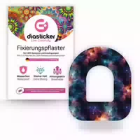 Diasticker Omnipod Fixiertapes Space