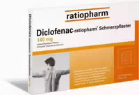 Diclofenac Ratiopharm Schmerzpflaster 140 mg 10 st Pflaster