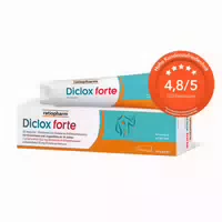 Diclox Forte – das Stärkste Schmerzgel von Ratiopharm bei Akuten Verletzungen und Bewegungsschmerzen: mit dem Wirkstoff Diclofenac in Doppelter Konzentration