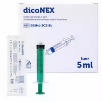 Diconex Einmalspritze 5 ml Steril Luer Lock