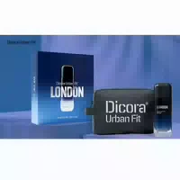 Dicora Urban Fit London Eau De Toilette 150ml mit Kosmetiktasche für Ihn