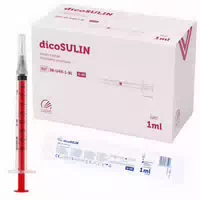 Dicosulin U 40 Insulinspritze 1 ml 27g 0,4 X 13 mm Steril