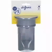 Difrax Auslaufsicherer Trinkhalmbecher 250 ml