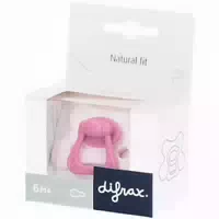 Difexschnuller Natral Fit, 6 12 Monate, Beere Rosa